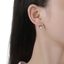 Skyline circle earrings