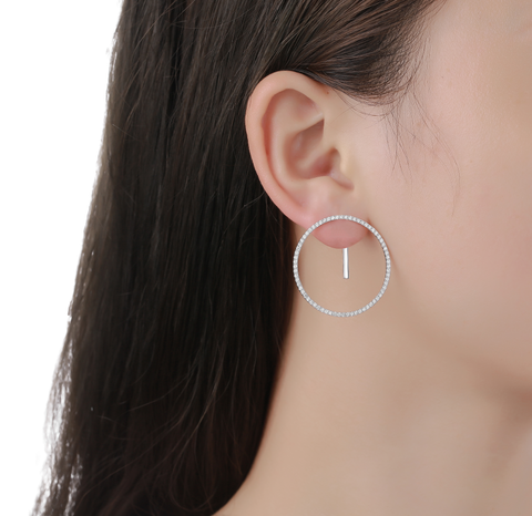Skyline wide earrings