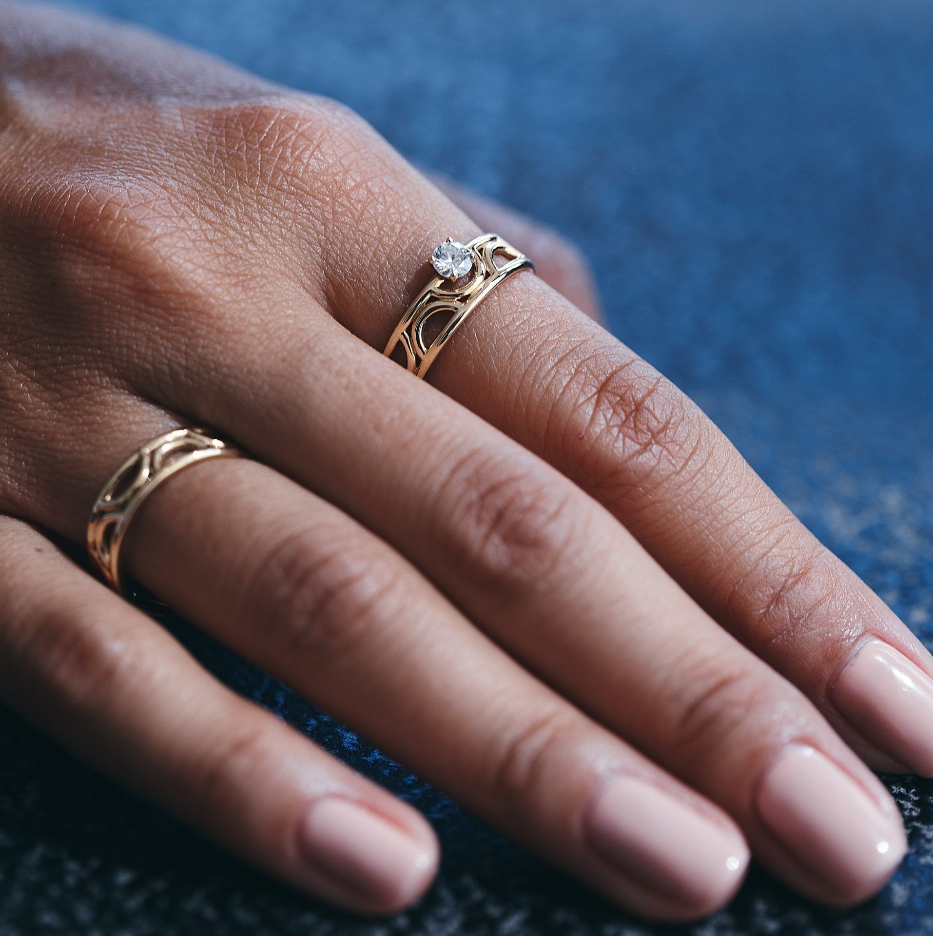  Amour perpétuel solitaire ring - Amour perpétuel solitaire ring -  The Future Rocks -    2 