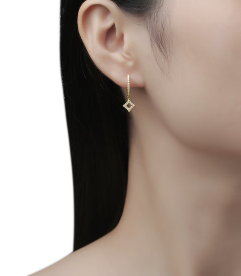  Sparkle huggies - Lab-Grown Diamond Sparkle Huggie Earrings -  The Future Rocks  -    2 