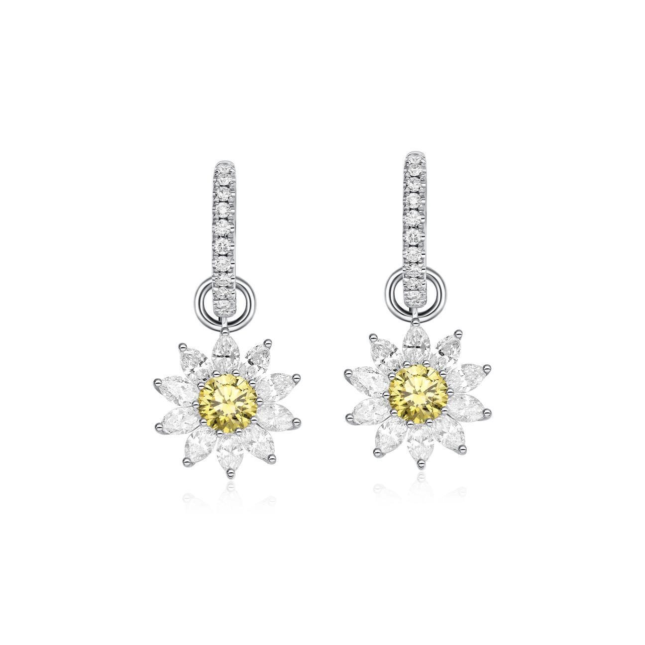  Sunlit daisies earrings - Sunlit daisies earrings -  The Future Rocks -    1 