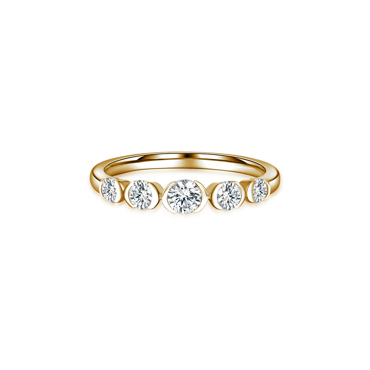 Guardian heart whisper silver ring