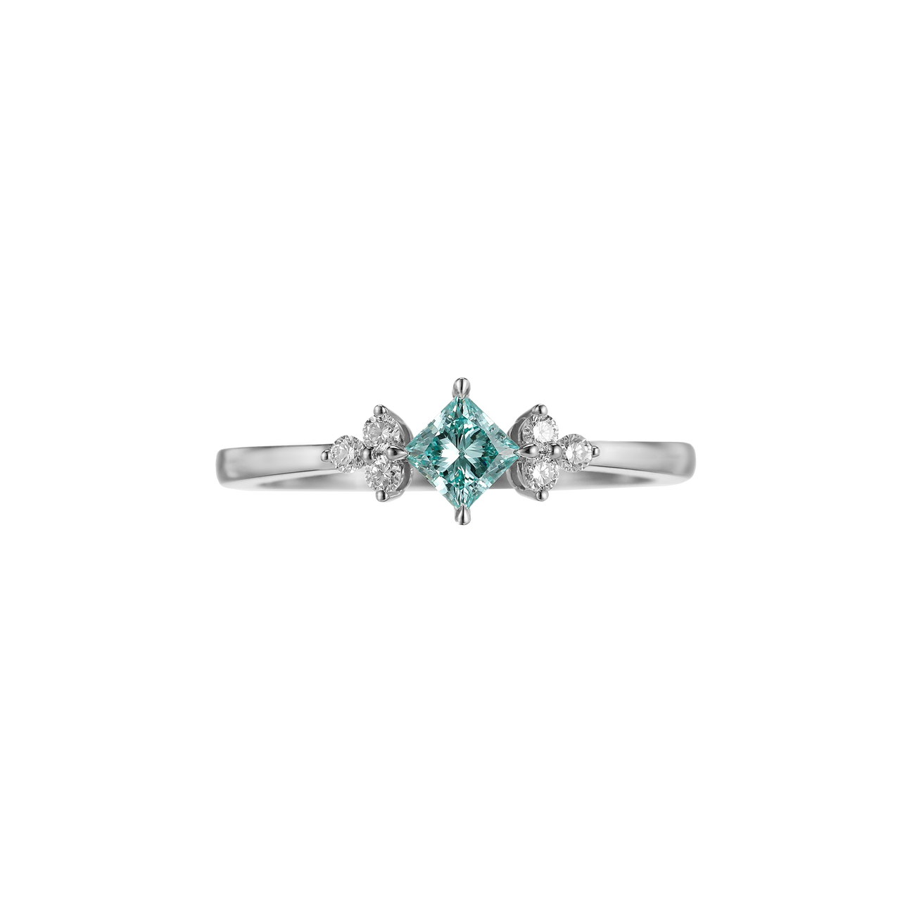  Princess blue joy ring - The Future Rocks x Lightbox Princess Blue Diamond Ring -  The Future Rocks -    1 