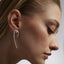  Silk - Lab-Grown Diamond Silk Earrings -  The Future Rocks  -    2 