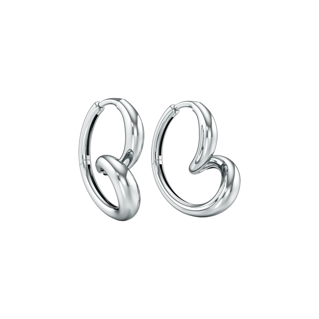  Whirlwind medium gold earrings - Whirlwind medium gold earrings -  The Future Rocks -    3 