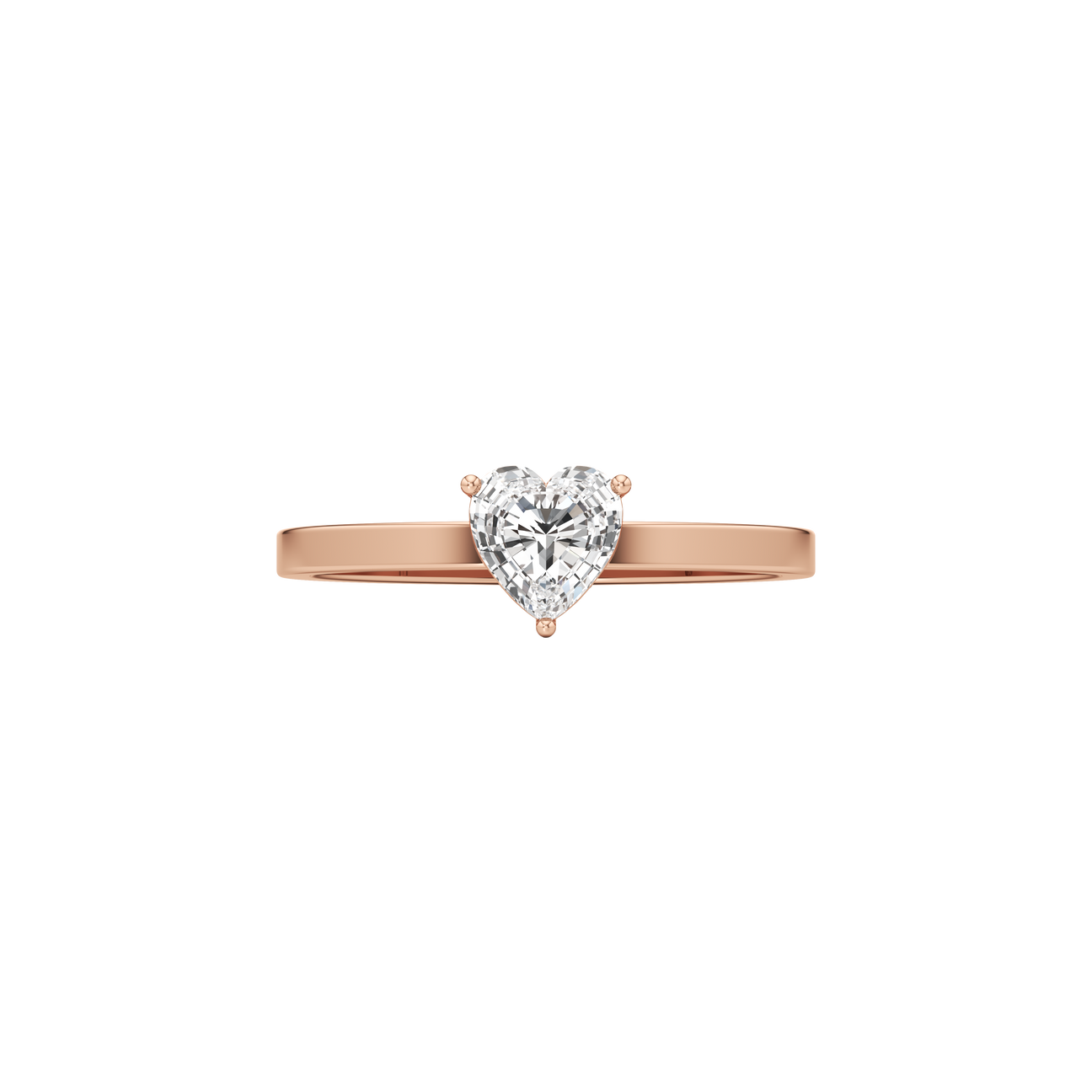  Whirlwind heart solitaire ring - Whirlwind heart solitaire ring -  The Future Rocks -    6 