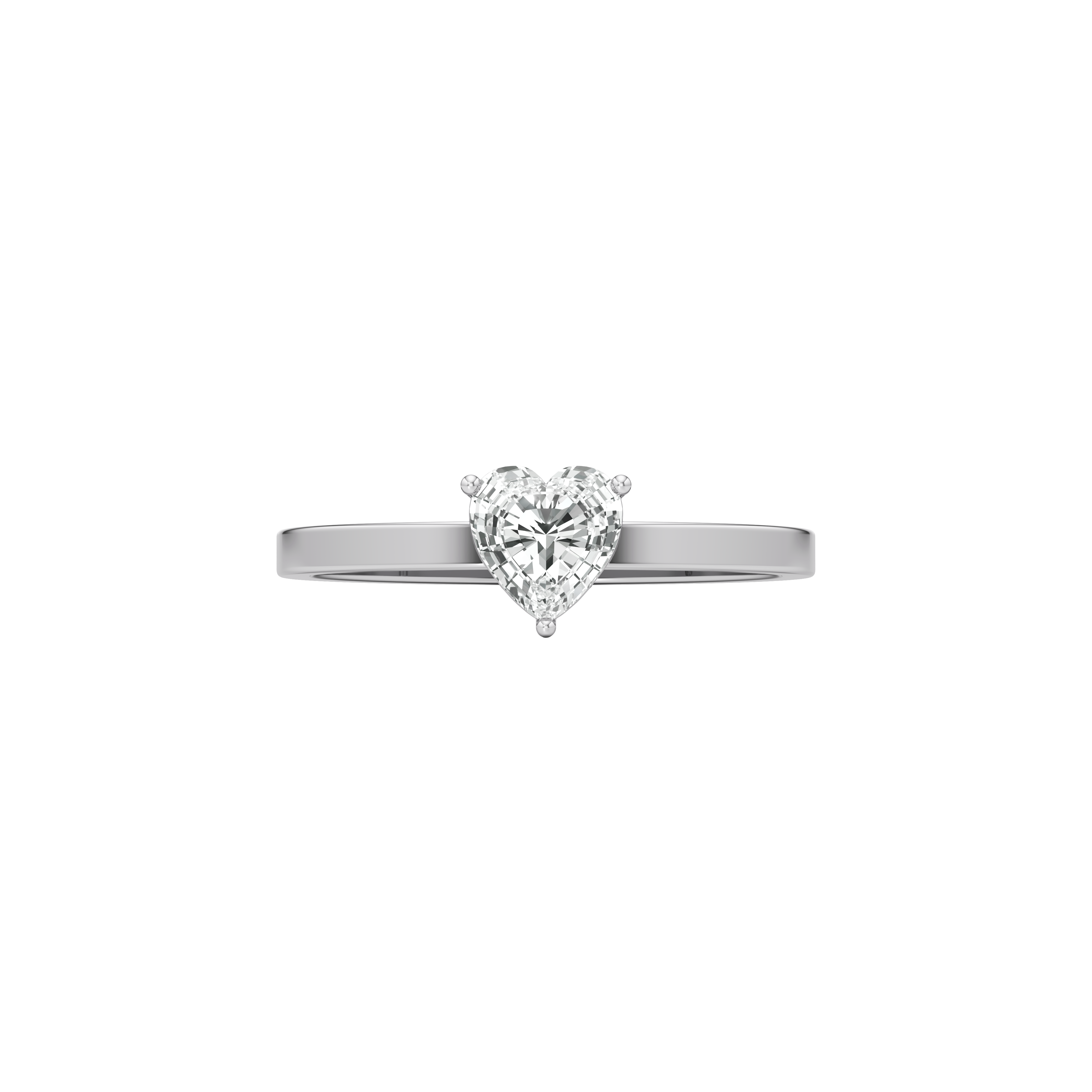  Whirlwind heart solitaire ring - Whirlwind heart solitaire ring -  The Future Rocks -    4 