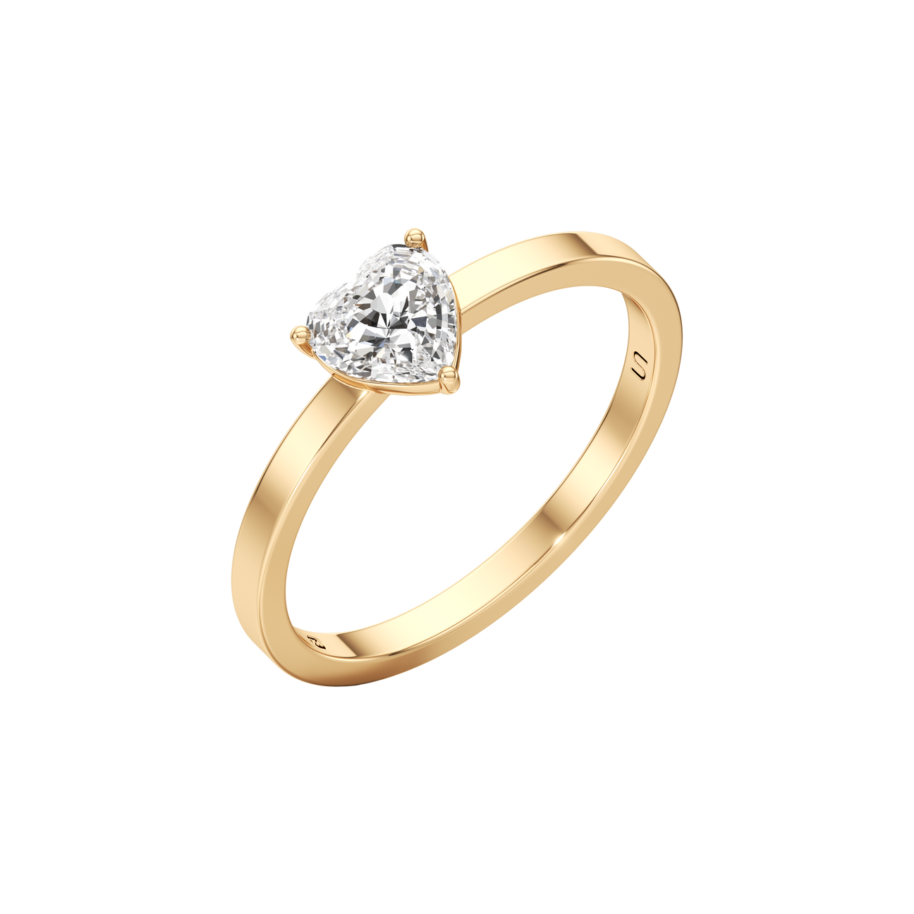  Whirlwind heart solitaire ring - Whirlwind heart solitaire ring -  The Future Rocks -    1 