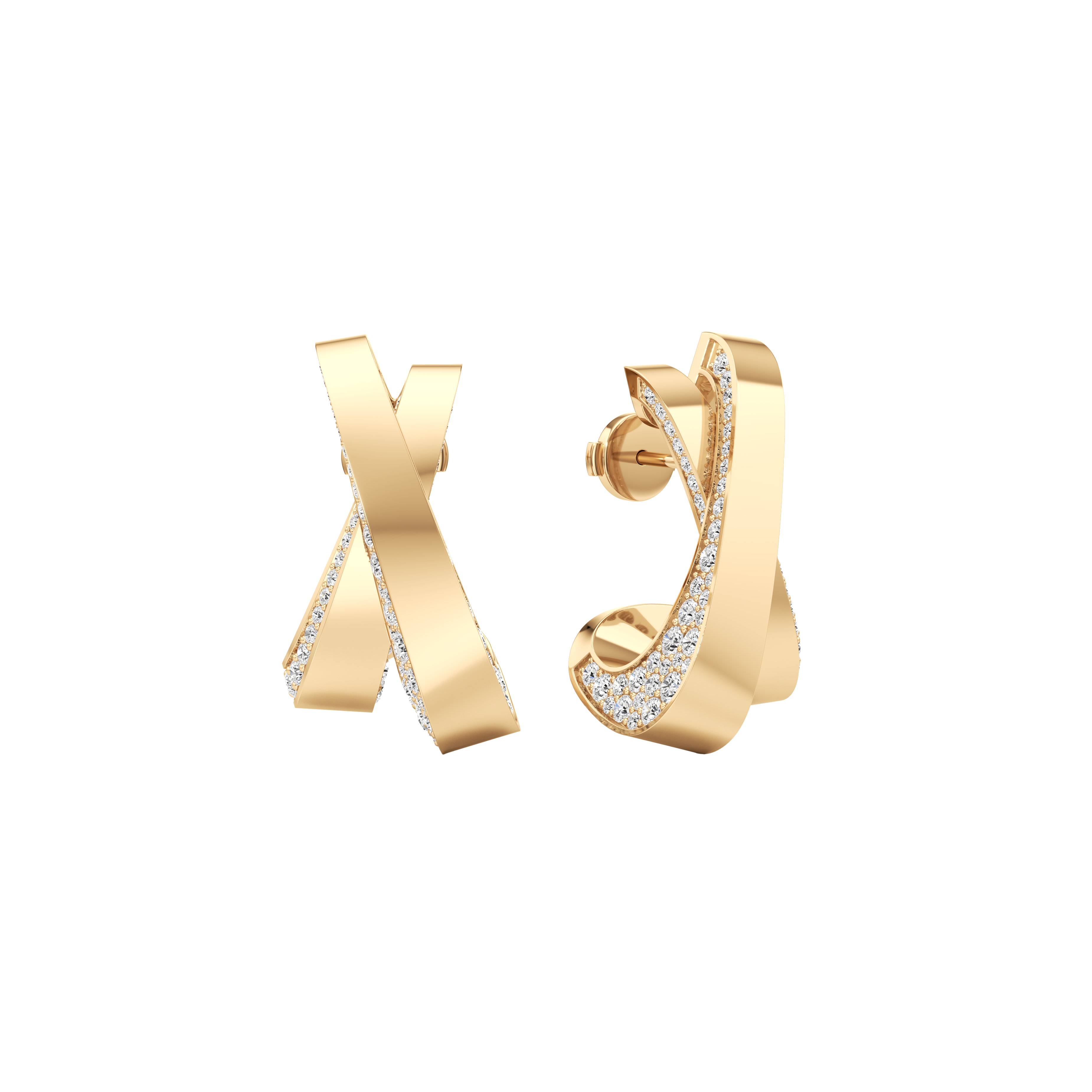  Infinite pavé earrings - Infinite pavé earrings -  The Future Rocks -    1 