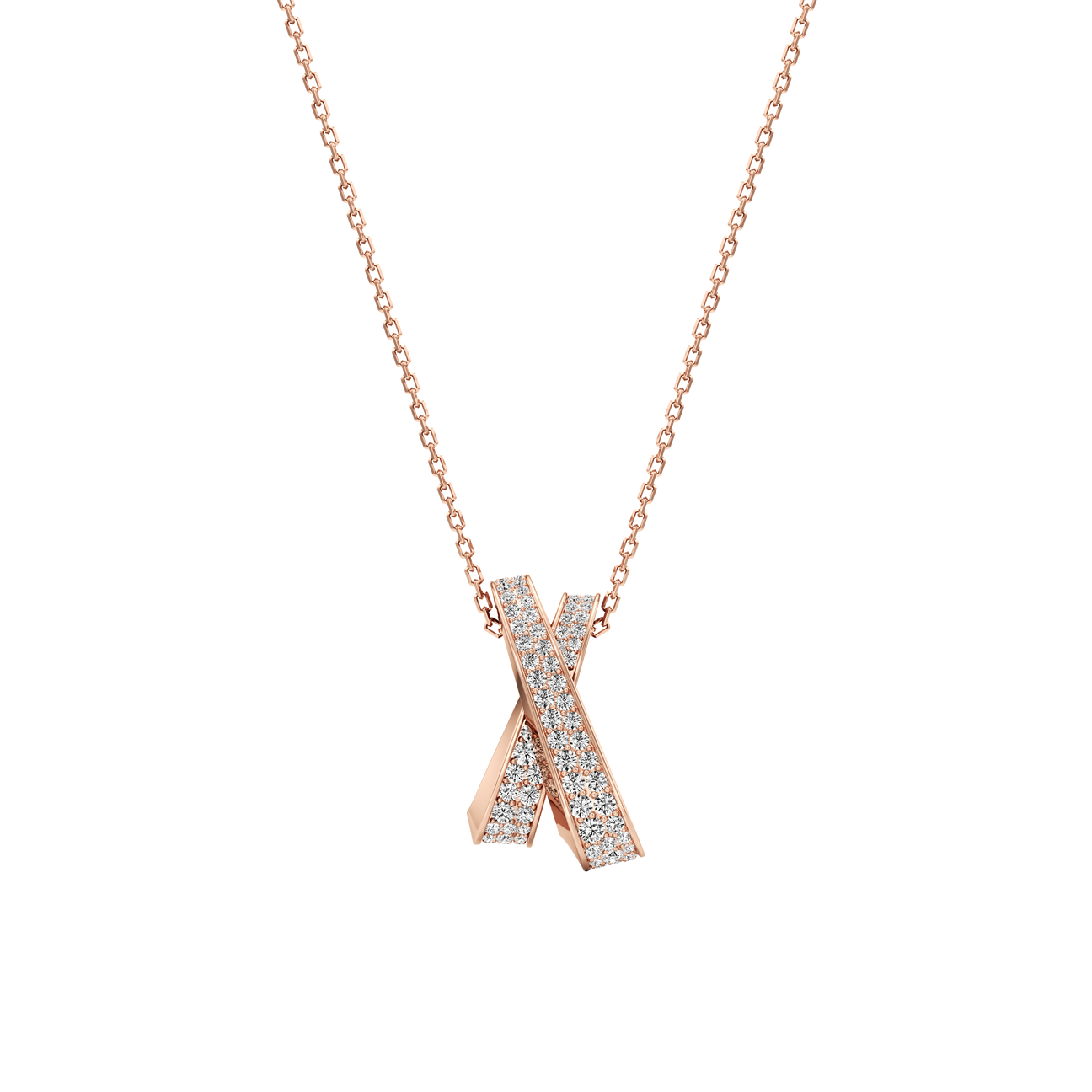  Infinite full pavé pendant necklace - Infinite full pavé pendant necklace -  The Future Rocks -    5 
