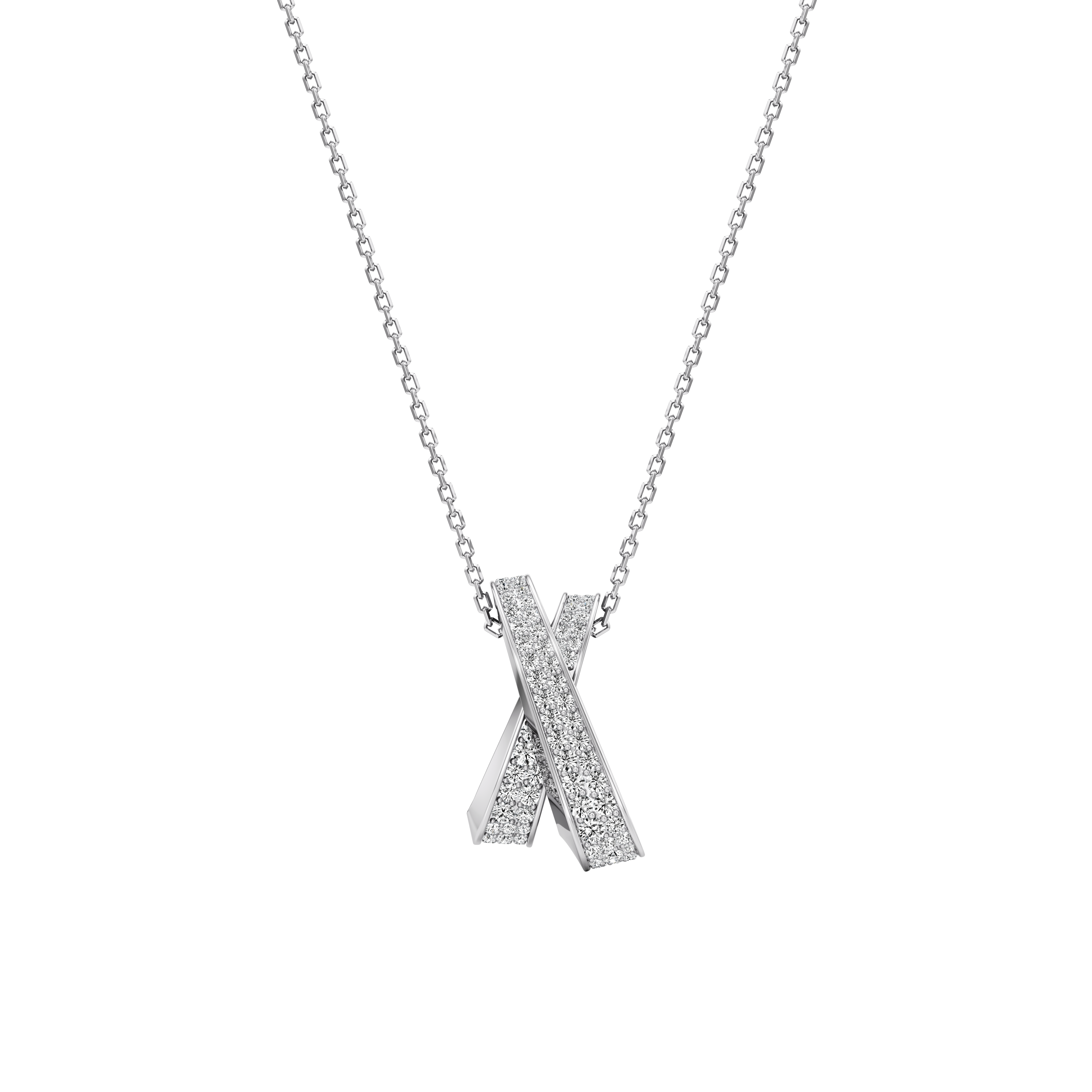  Infinite full pavé pendant necklace - Infinite full pavé pendant necklace -  The Future Rocks -    3 
