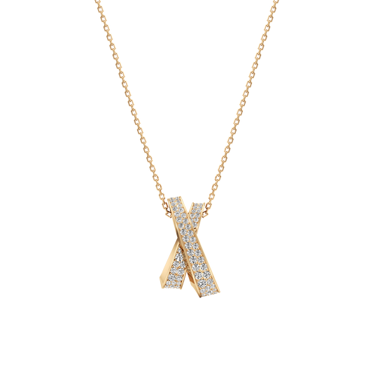  Infinite full pavé pendant necklace - Infinite full pavé pendant necklace -  The Future Rocks -    1 