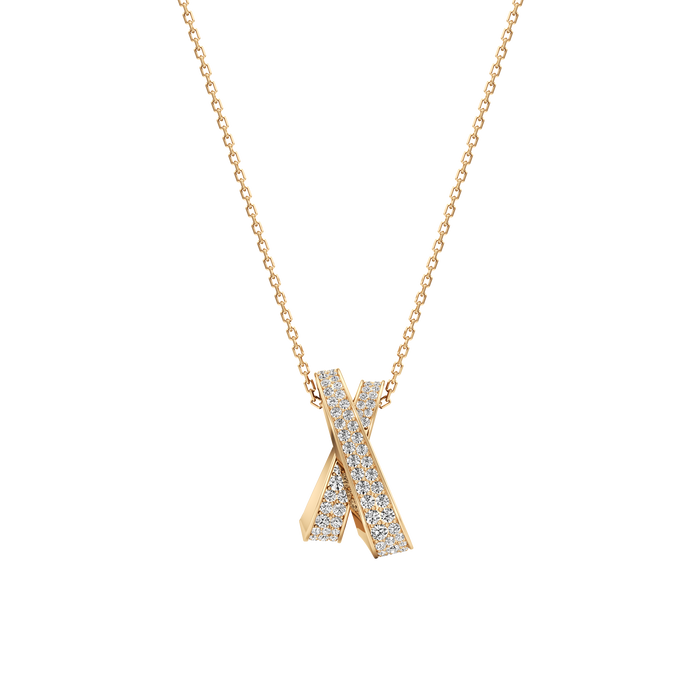  Infinite full pavé pendant necklace - Infinite full pavé pendant necklace -  The Future Rocks -    1 