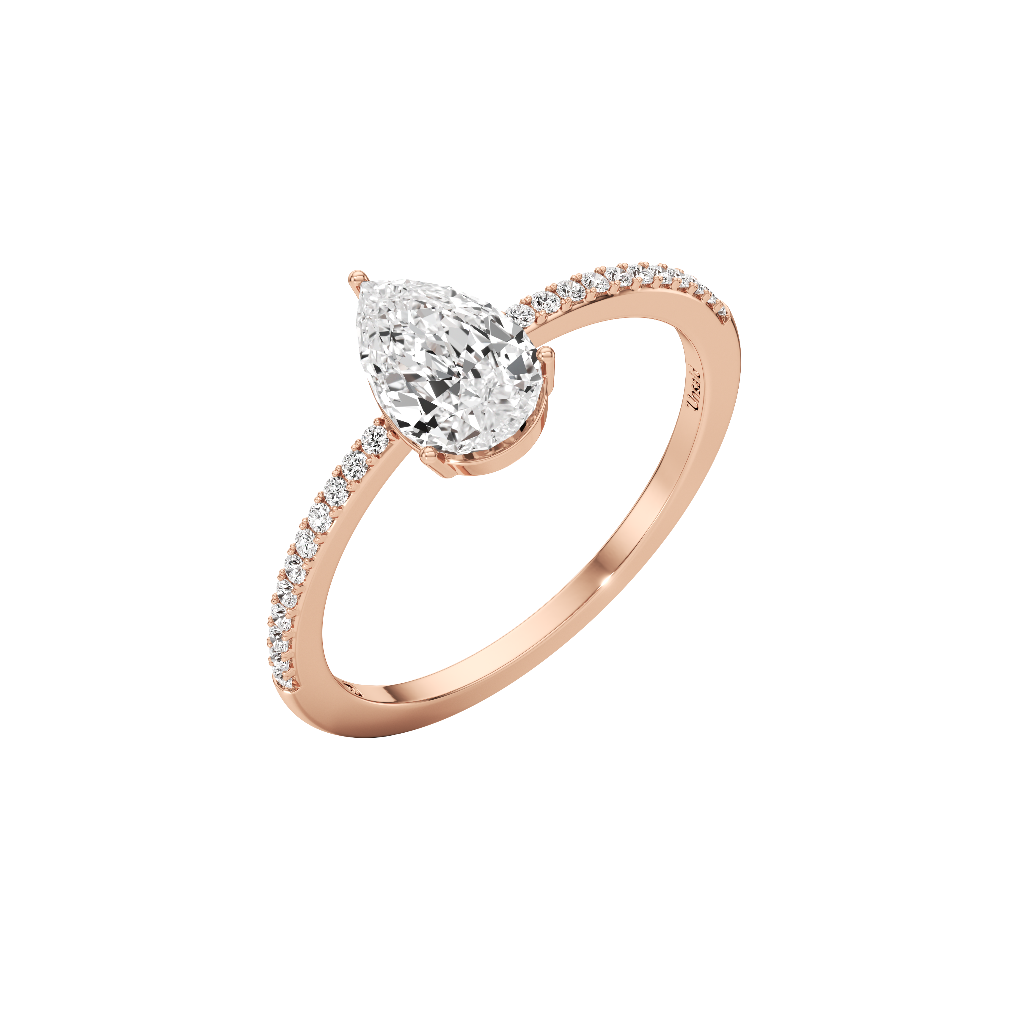  Tear dream pavé ring - Tear dream pavé ring -  The Future Rocks -    5 