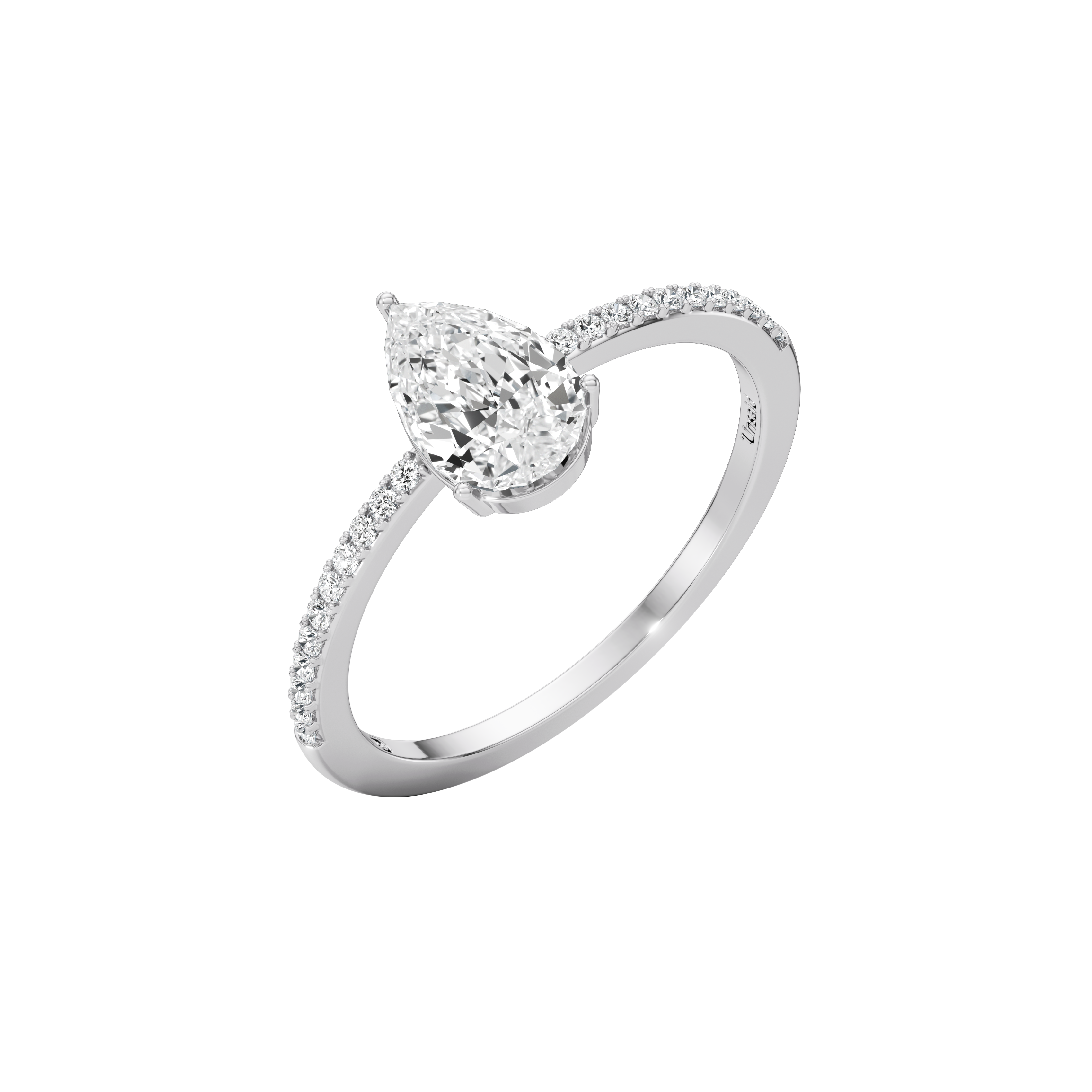  Tear dream pavé ring - Tear dream pavé ring -  The Future Rocks -    3 