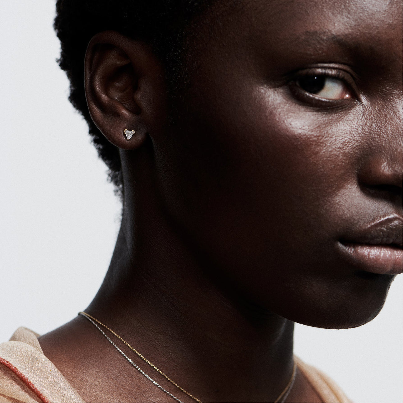  Meta small magnolia studs - Meta small magnolia studs -  The Future Rocks -    5 