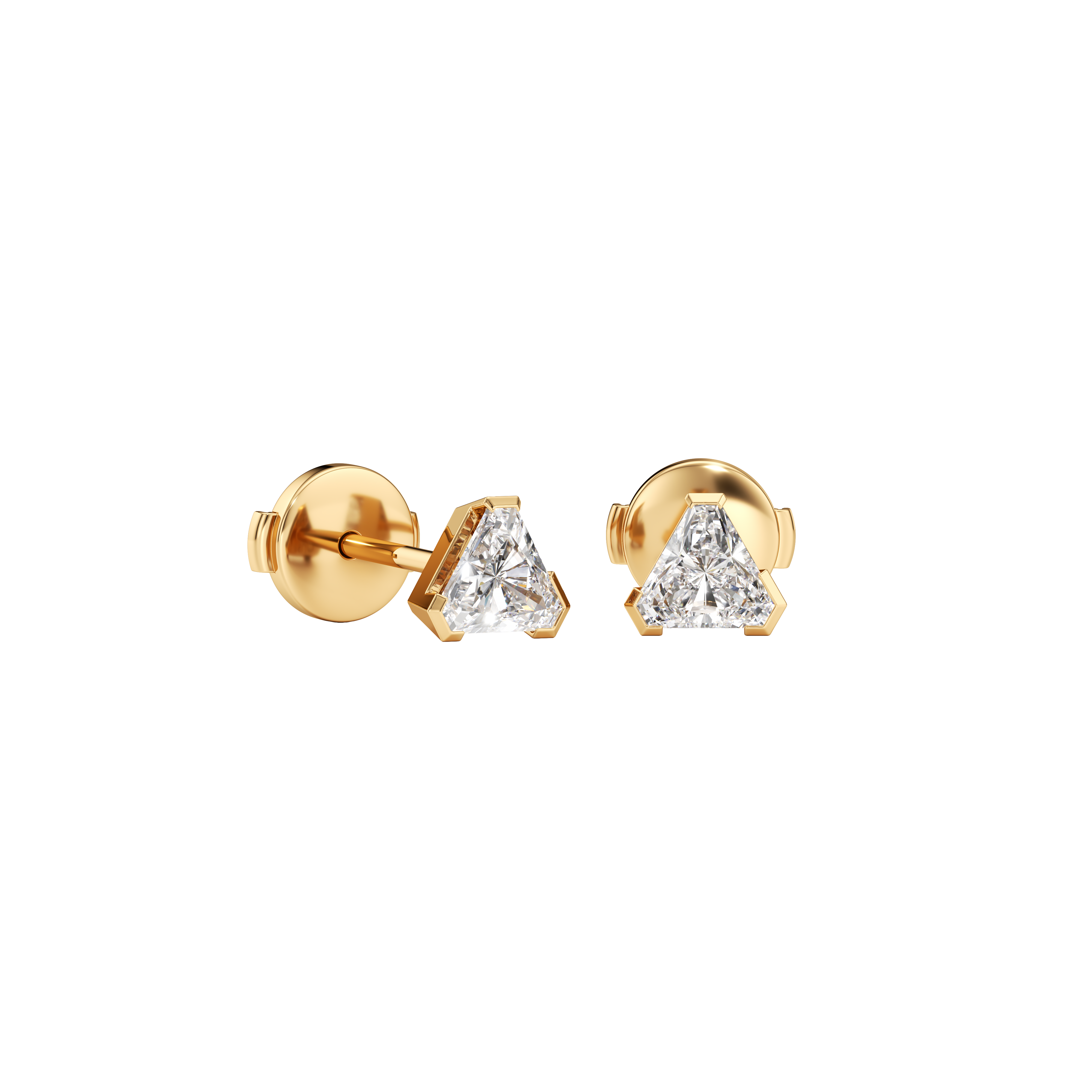  Meta small magnolia studs - Meta small magnolia studs -  The Future Rocks -    1 