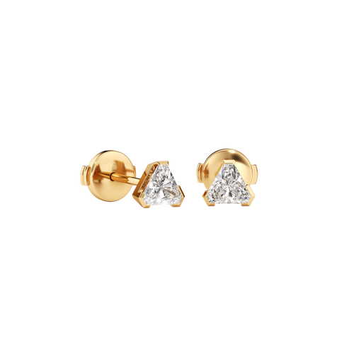  Meta small magnolia studs - Meta small magnolia studs -  The Future Rocks -    1 