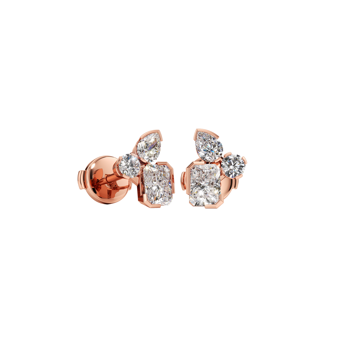  Meta lila studs - Meta lila studs -  The Future Rocks -    4 