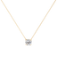 Meta large dahlia pendant necklace