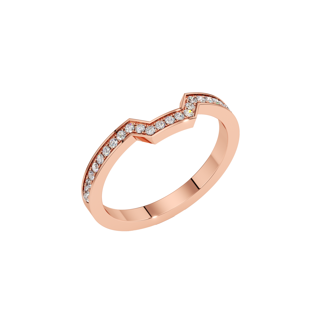  Meta wisteria pavé band - Meta wisteria pavé band -  The Future Rocks -    4 