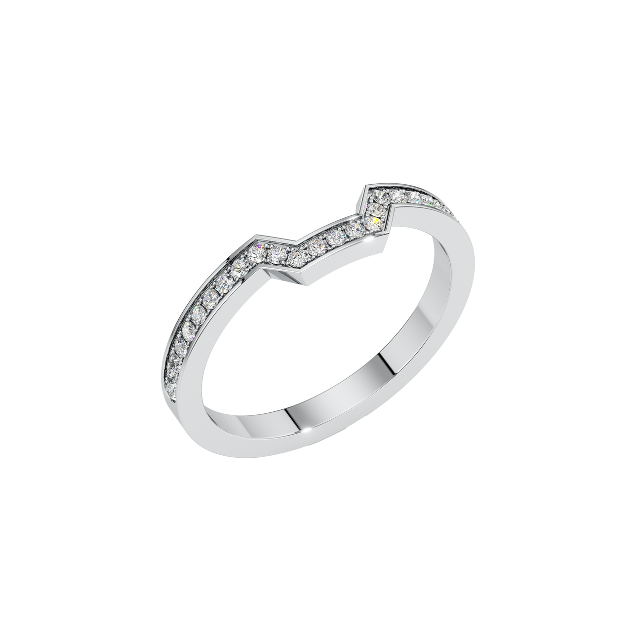  Meta wisteria pavé band - Meta wisteria pavé band -  The Future Rocks -    3 