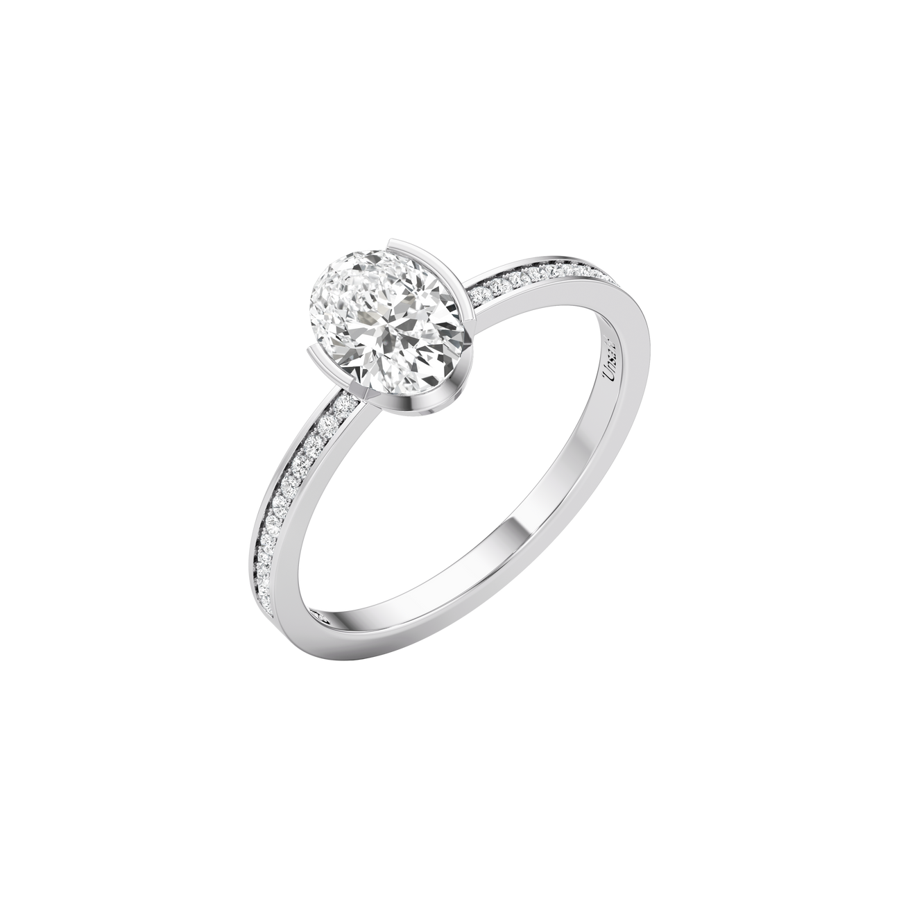  Meta orchid pavé ring - Meta orchid pavé ring -  The Future Rocks -    2 