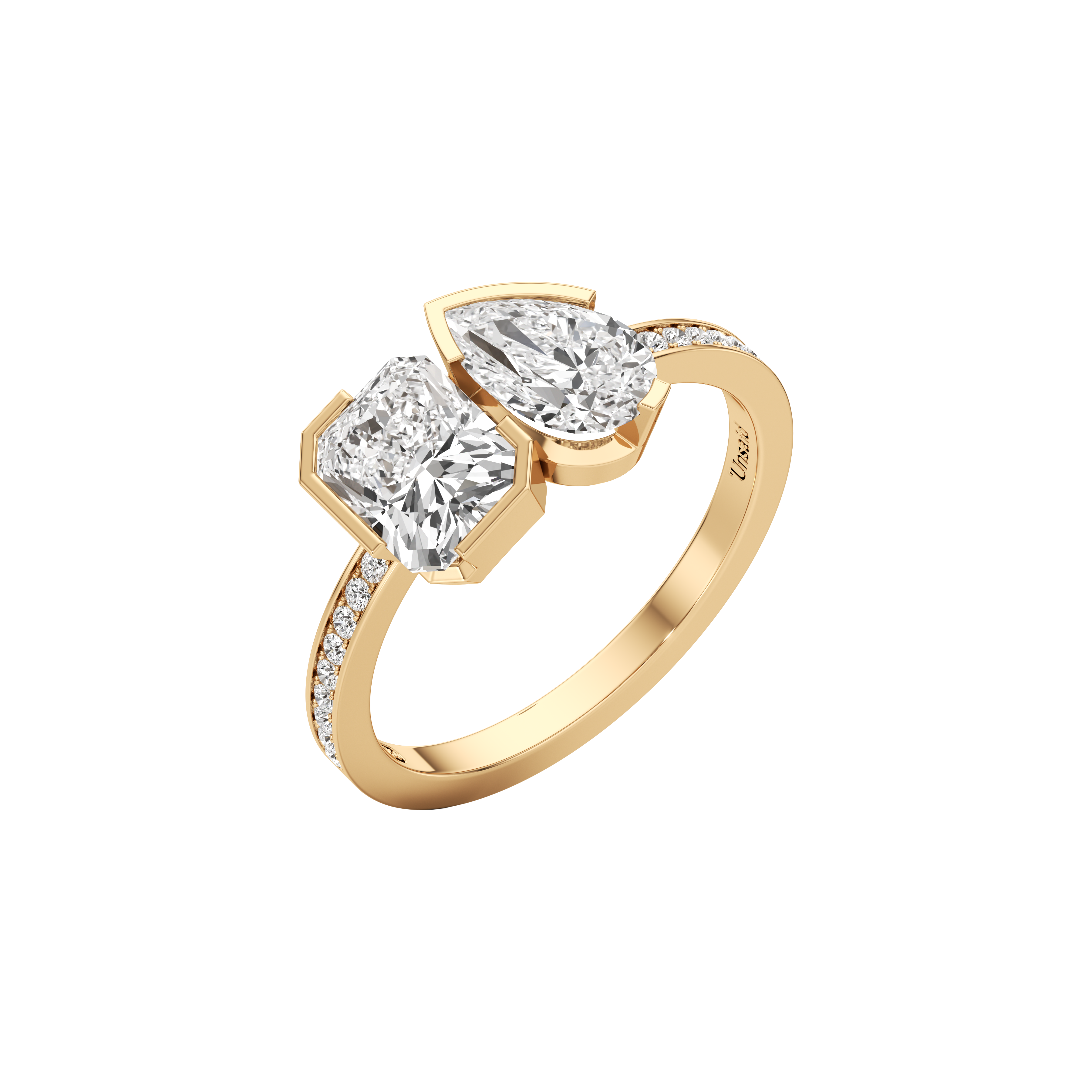  Meta zinnia pavé ring - Meta zinnia pavé ring -  The Future Rocks -    1 