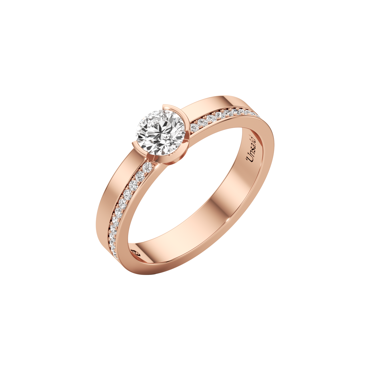  Meta small dahlia pavé band - Meta small dahlia pavé band -  The Future Rocks -    3 