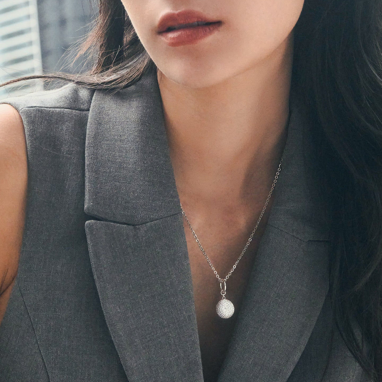  Gaia necklace with 1 charm - Gaia necklace with 1 charm -  The Future Rocks -    3 