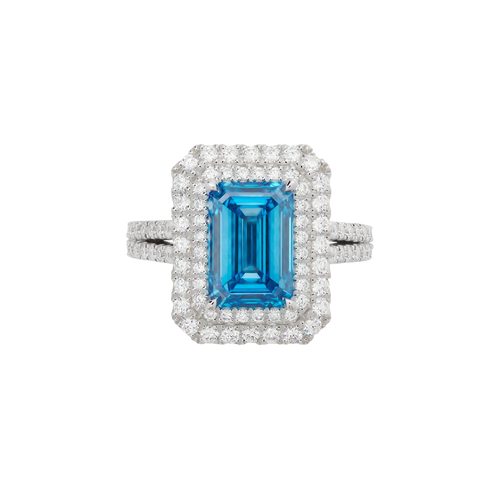  Wonder Rock - Emerald - 3ct Lab-Grown Diamond Ring Emerald Cut IGI Certified -  The Future Rocks -    1 