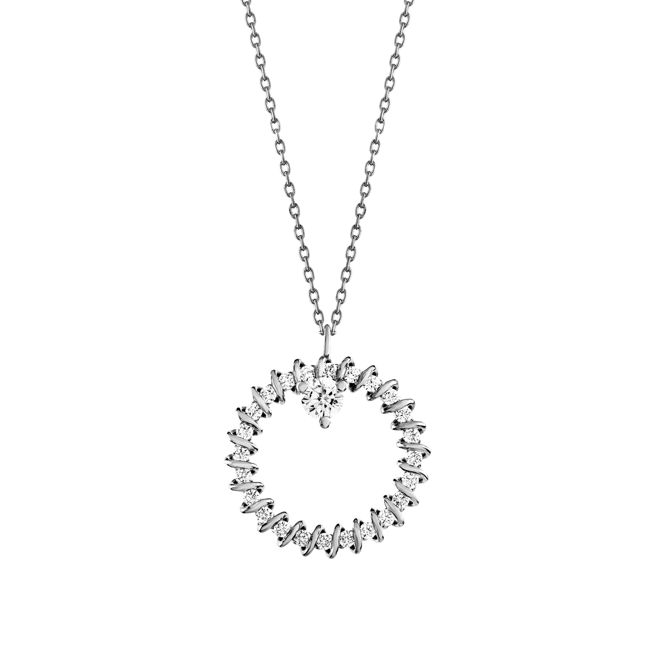  Eleonor necklace with spiral pendant - Eleonor necklace with spiral pendant -  The Future Rocks -    3 