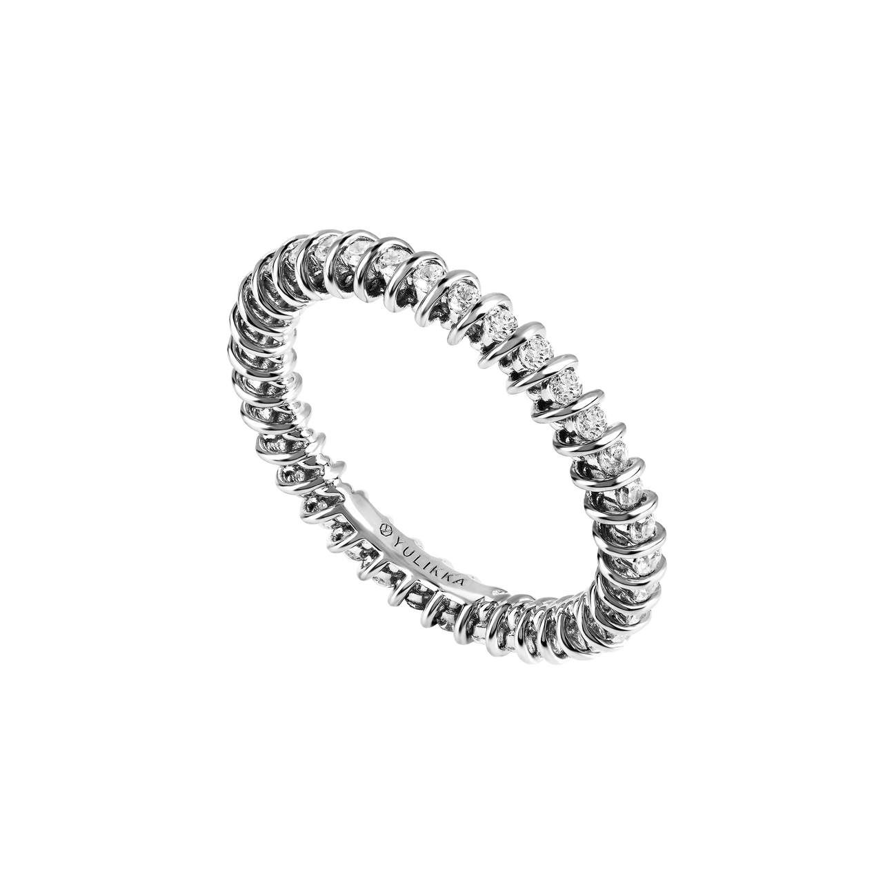  Life signature spiral ring™ - Life signature spiral ring™ -  The Future Rocks -    3 