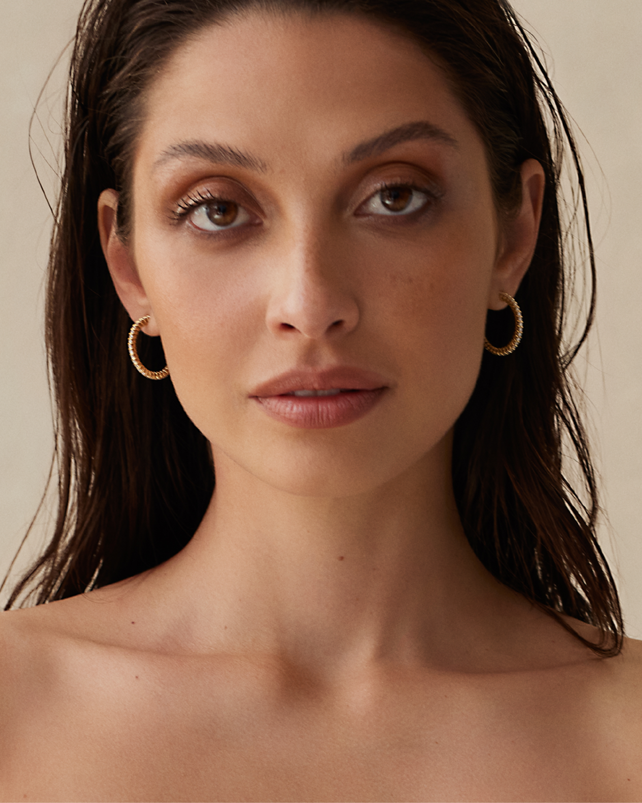  Hoop Spiral Earrings - Hoop Spiral Earrings -  The Future Rocks -    2 