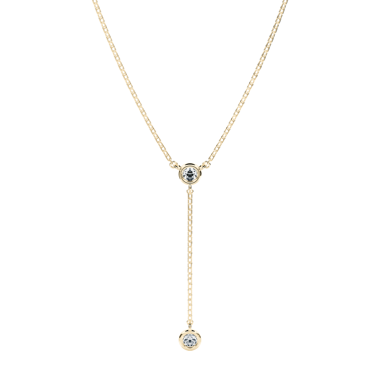  Zahara bezel necklace - Zahara bezel necklace -  The Future Rocks -    4 