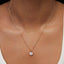 Lab-grown diamond 1½ct. round brilliant solitaire bale pendant necklace -  -  The Future Rocks  -    10 