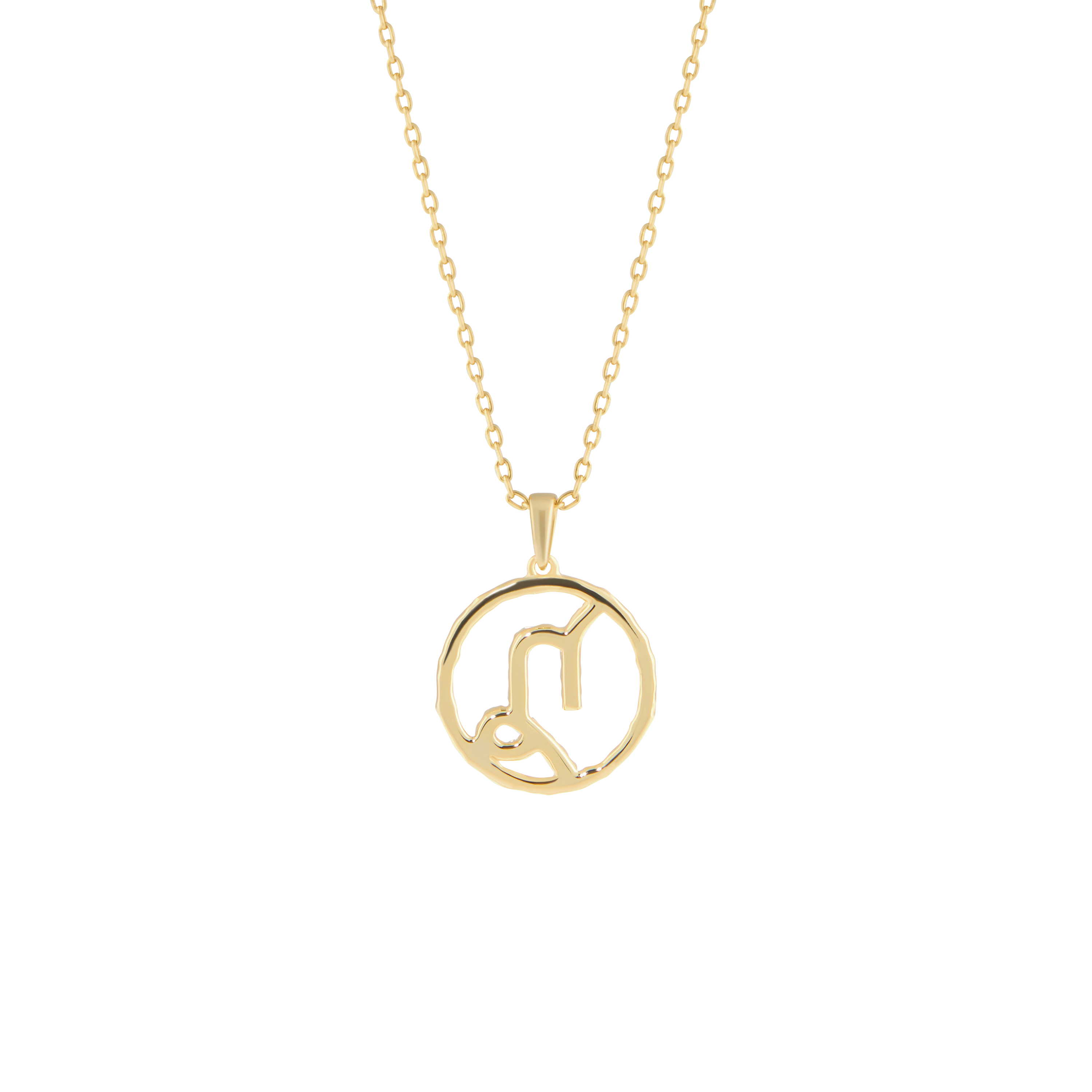  Capricorn medallion pendant necklace - Capricorn medallion pendant necklace -  The Future Rocks -    4 