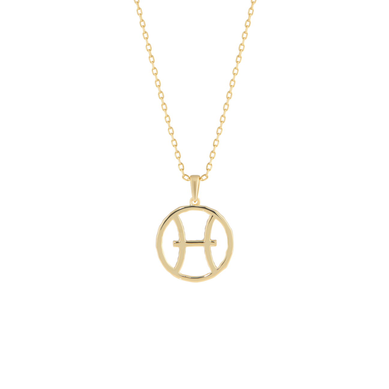  Pisces medallion pendant necklace - Pisces medallion pendant necklace -  The Future Rocks -    4 
