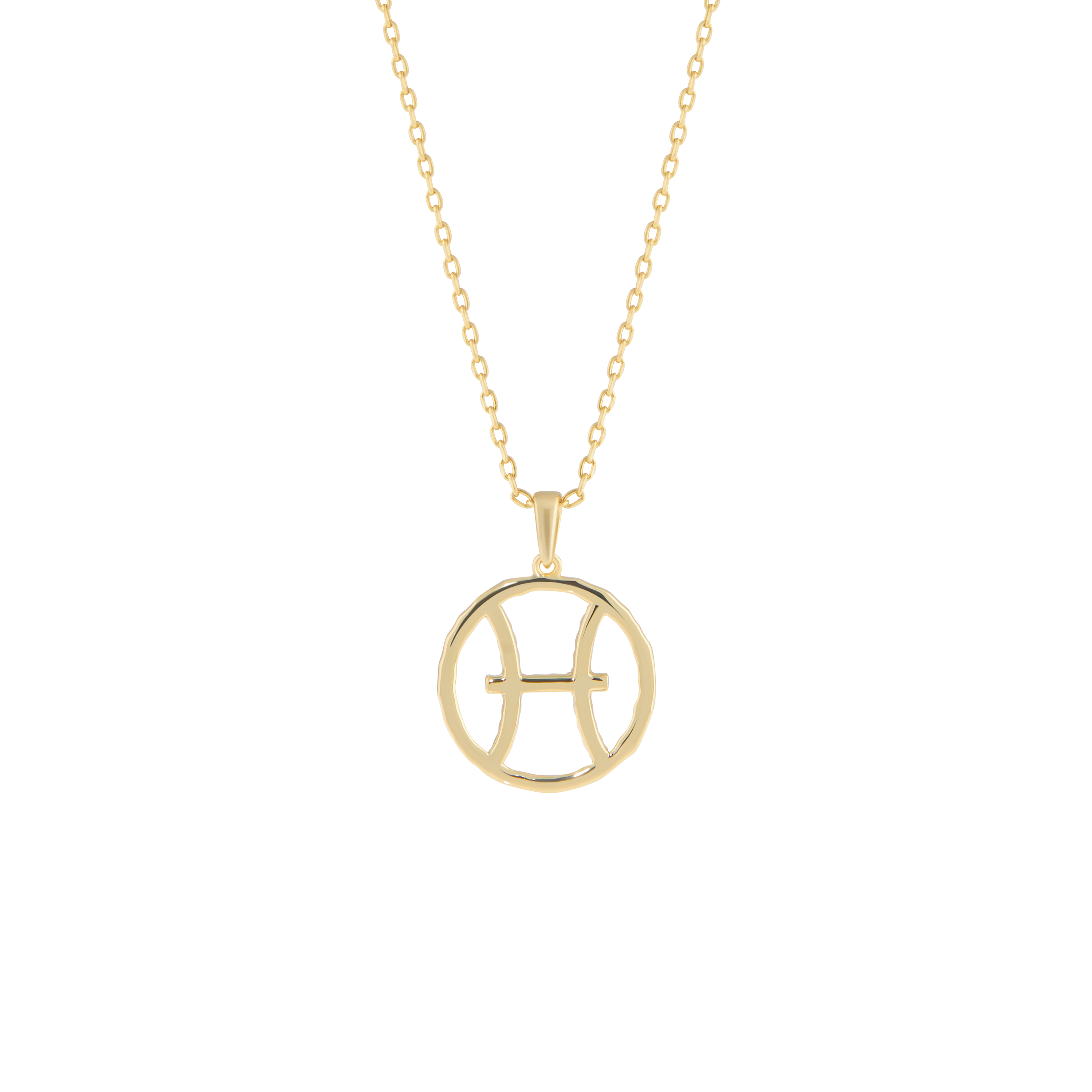  Pisces medallion pendant necklace - Pisces medallion pendant necklace -  The Future Rocks -    4 