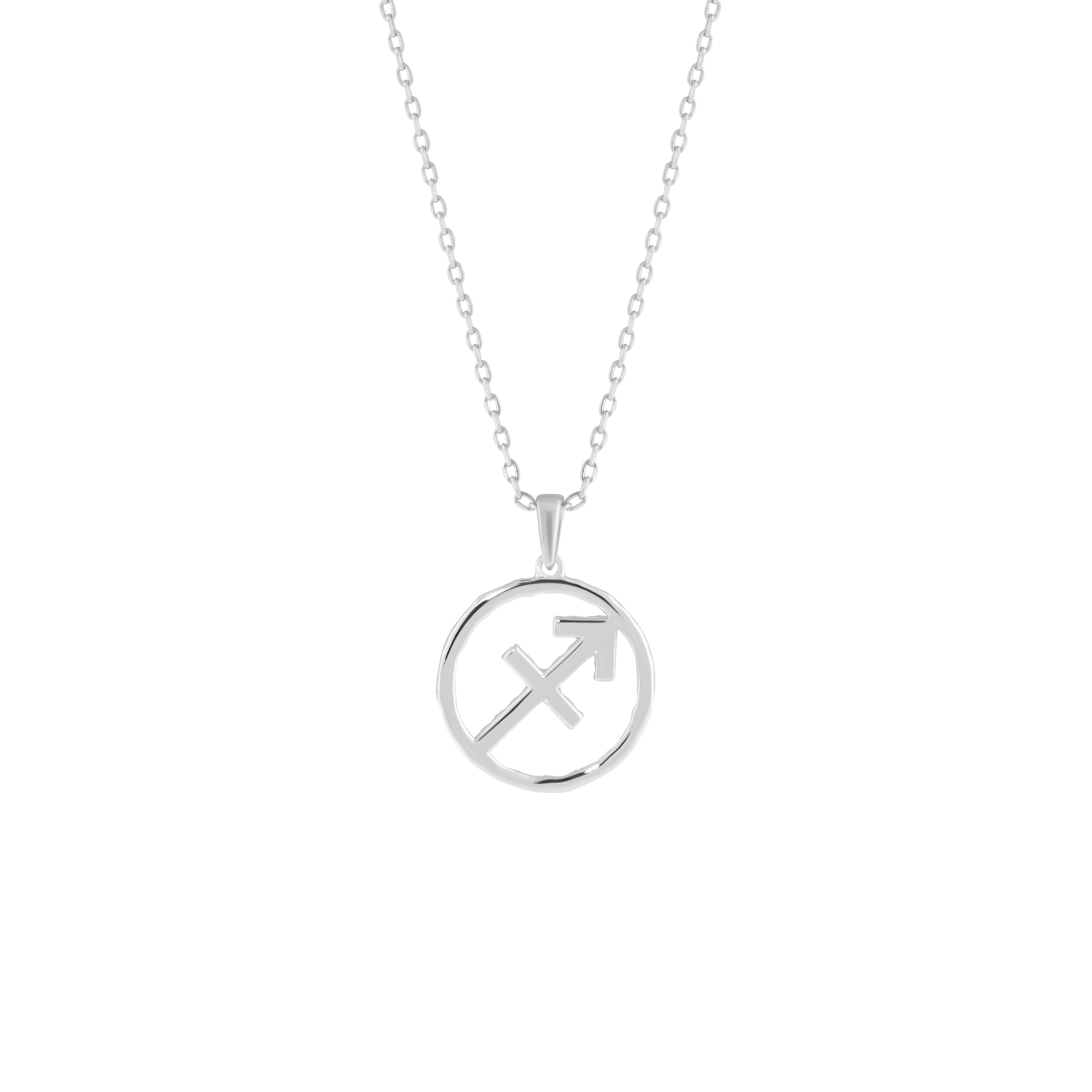  Sagittarius medallion pendant necklace - Sagittarius medallion pendant necklace -  The Future Rocks -    5 