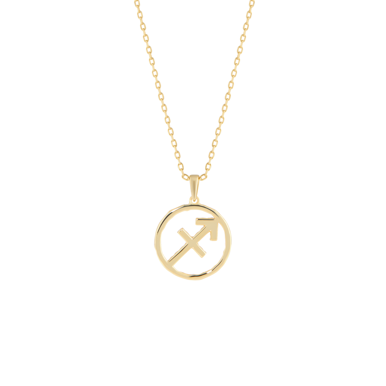  Sagittarius medallion pendant necklace - Sagittarius medallion pendant necklace -  The Future Rocks -    4 