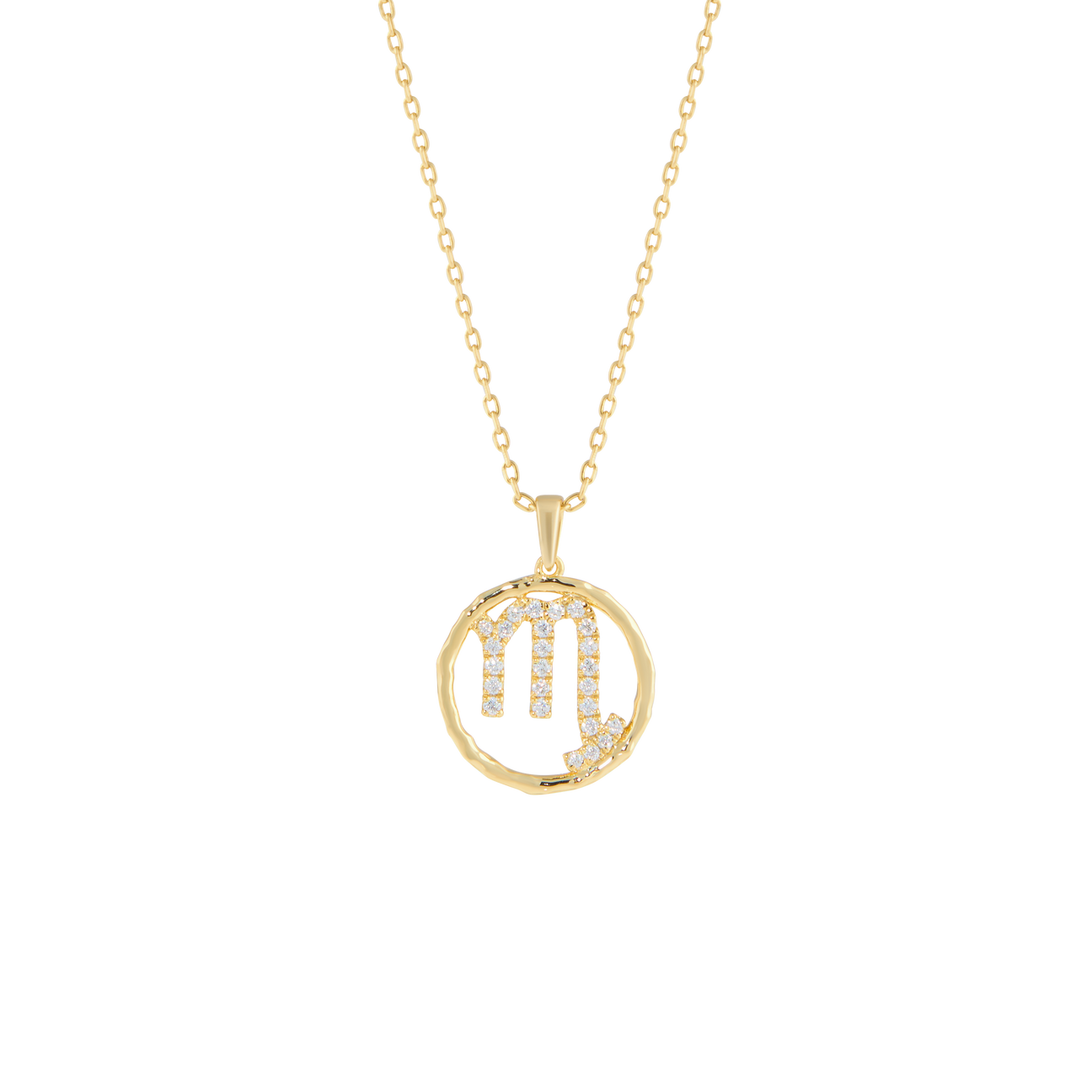  Scorpio medallion pendant necklace - Scorpio Zodiac Pendant Necklace -  The Future Rocks -    1 