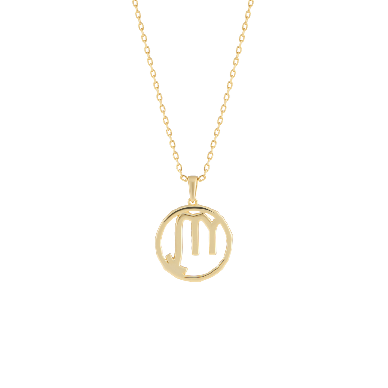  Scorpio medallion pendant necklace - Scorpio medallion pendant necklace -  The Future Rocks -    4 