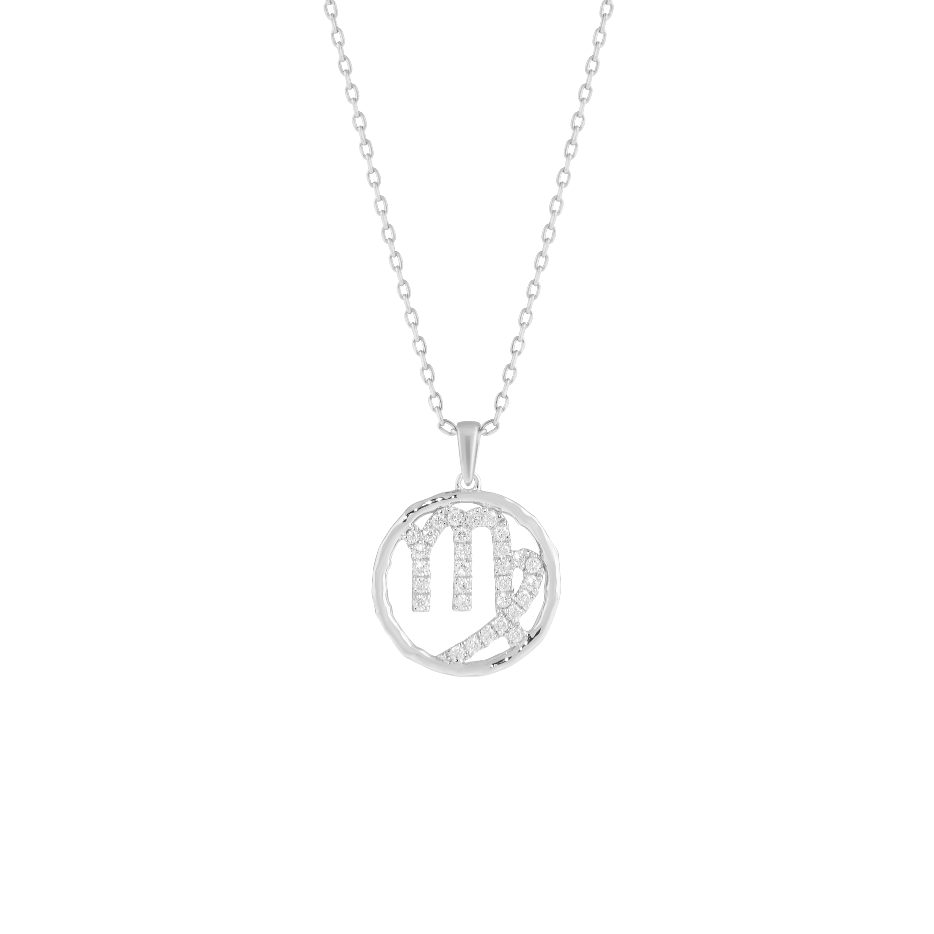  Virgo medallion pendant necklace - Virgo medallion pendant necklace -  The Future Rocks -    3 