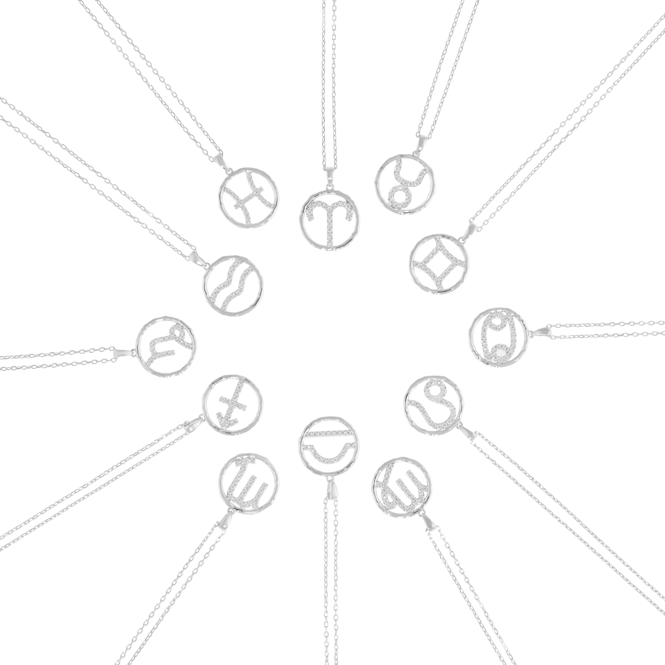  Virgo medallion pendant necklace - Virgo medallion pendant necklace -  The Future Rocks -    9 