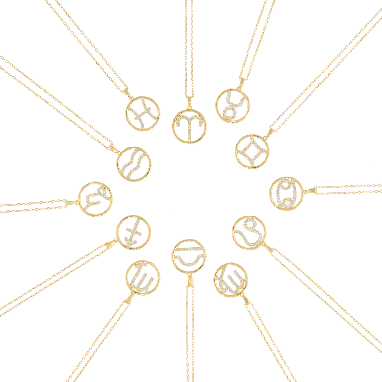  Virgo medallion pendant necklace - Virgo medallion pendant necklace -  The Future Rocks -    8 