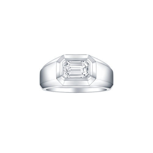  Zulu emerald solitaire band ring - Zulu emerald solitaire band ring -  The Future Rocks -    1 