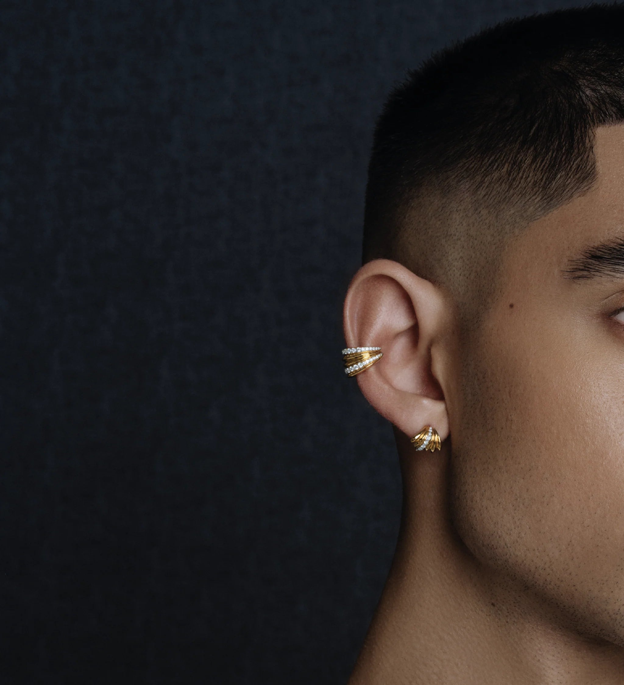  Palm mini hoop earrings - Palm mini hoop earrings -  The Future Rocks -    2 