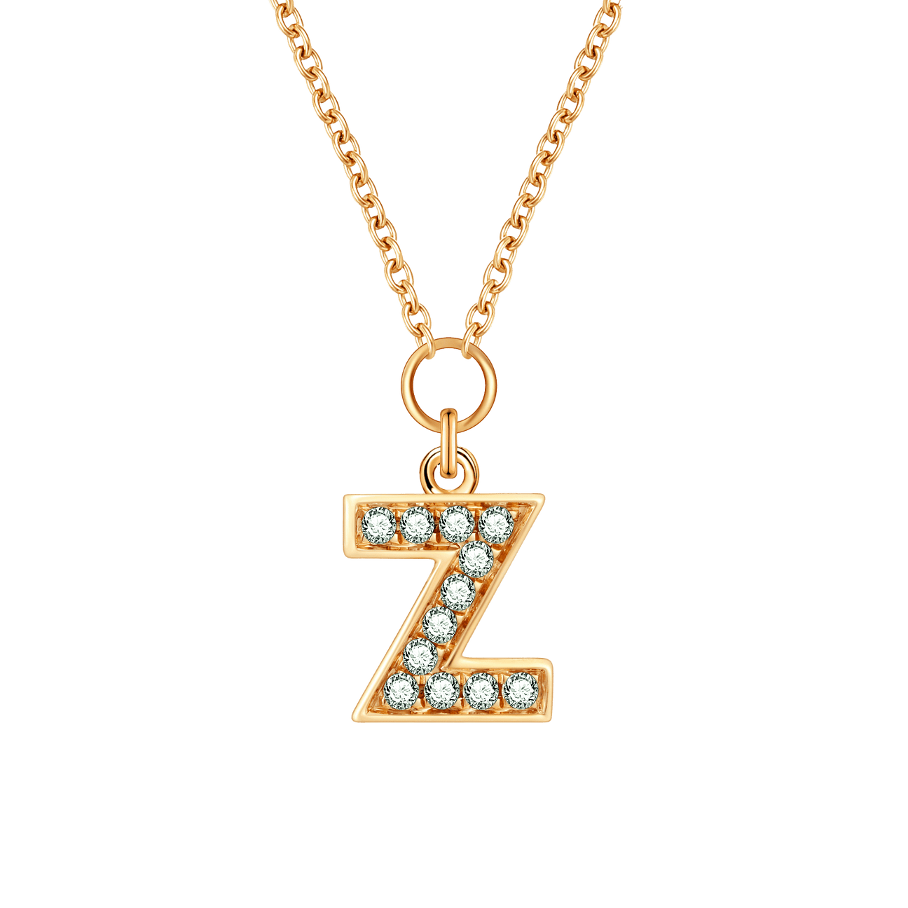 Alphabet LGD pendant necklace