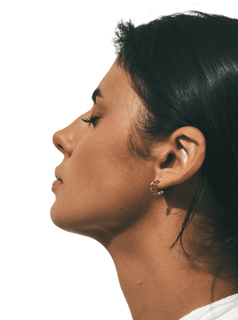 Ceiba open hoop earrings